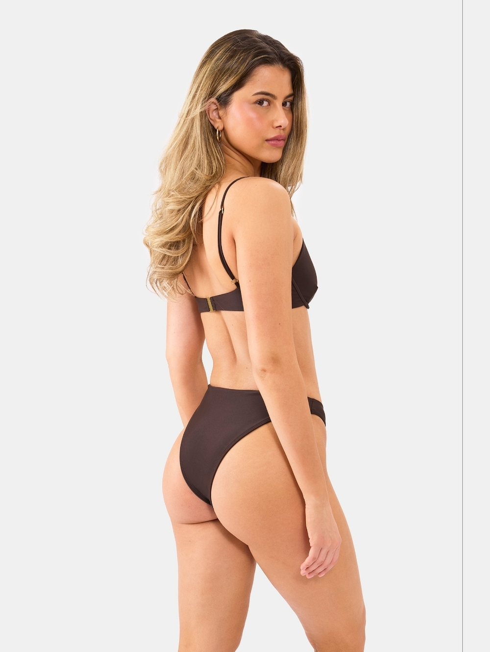 Nyud Brown Bikini Set - Picture 2 of 3